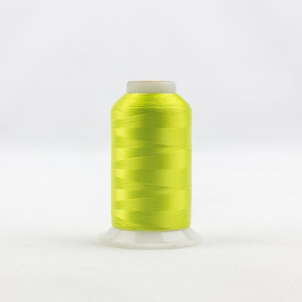 InvisaFil 100wt Chartreuse 2500m Cottonised Polyester Thread