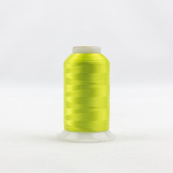 InvisaFil 100wt Chartreuse 2500m Cottonised Polyester Thread