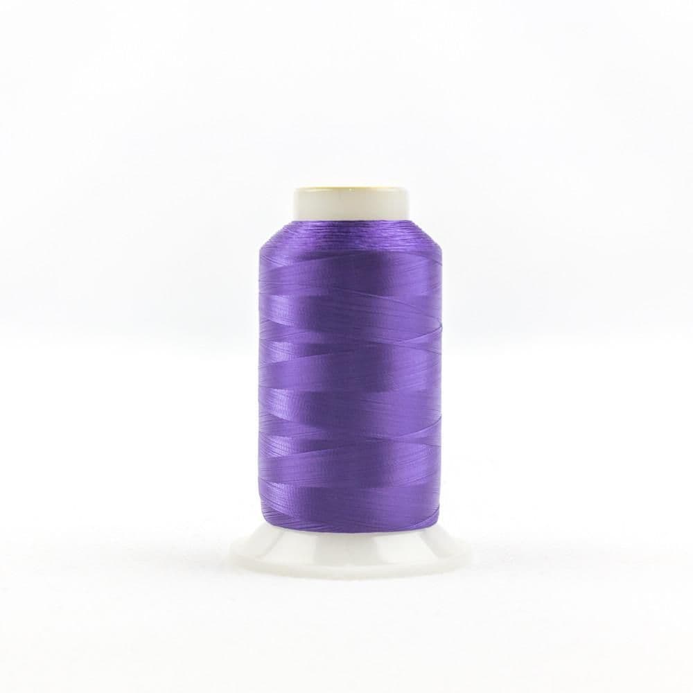 InvisaFil 100wt Deep Pansy 2500m Cottonised Polyester Purple Thread