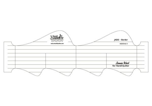 Jade Border Ruler - Discontinued