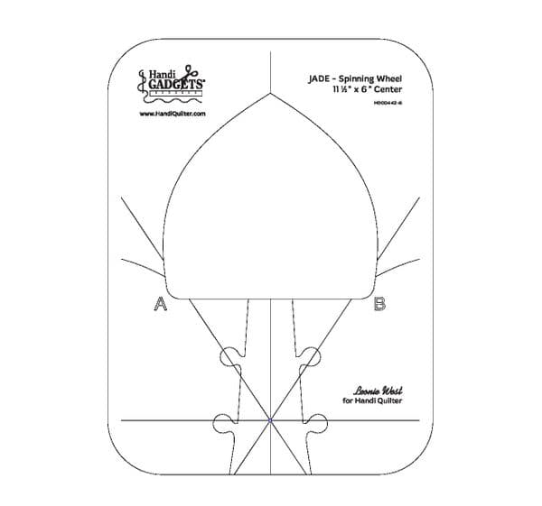 Jade Spinning Wheel 11½