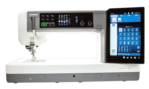 Janome Continental M17 Professional Embroidery Machine