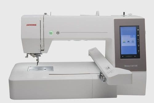 Janome MC550E Limited Edition Embroidery Machine SAVE £200 + FREE ARTISTIC SOFTWARE WORTH £379
