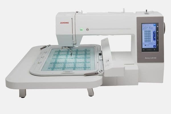 Janome MC550E Limited Edition Embroidery Machine - SPRING OFFER SAVE £100