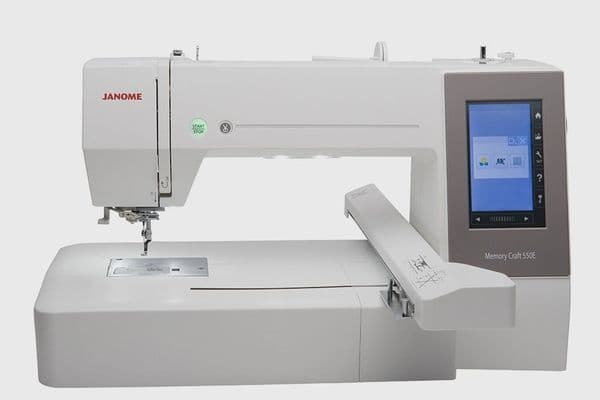 Janome MC550E Limited Edition Embroidery Machine - SPRING OFFER SAVE £100