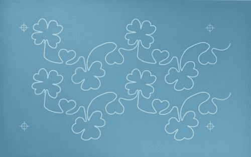 Luck of the Irish Stencil