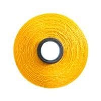 Magna Glide Classic Bright Gold M size Bobbins 60wt Filament Polyester - 10 Pack