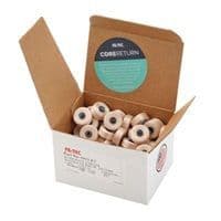 Magna Glide Classic Cream M size Bobbins 60wt Filament Polyester - Box of 72