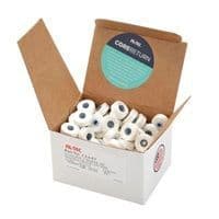 Magna Glide Classic White M size Bobbins 60wt Filament Polyester - Box of 100