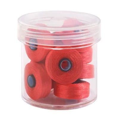 Magna Glide Delights Cherry 40wt Trilobal Polyester M Size Bobbins (Tub of 10)