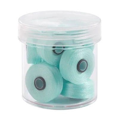 Magna Glide Delights Cloud 40wt Trilobal Polyester M Size Bobbins (Tub of 10)