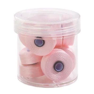 Magna Glide Delights Cotton Candy 40wt Trilobal Polyester M Size Bobbins (Tub of 10)