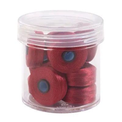 Magna Glide Delights Garnet 40wt Trilobal Polyester M Size Bobbins (Tub of 10)