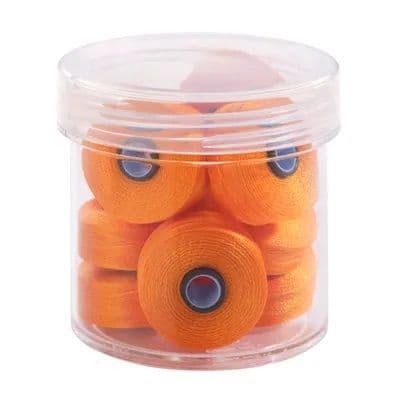 Magna Glide Delights Halloween 40wt Trilobal Polyester M Size Bobbins (Tub of 10)