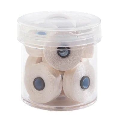 Magna Glide Delights Linen 40wt Trilobal Polyester M Size Bobbins (Tub of 10)