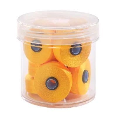 Magna Glide Delights Mango 40wt Trilobal Polyester M Size Bobbins (Tub of 10)