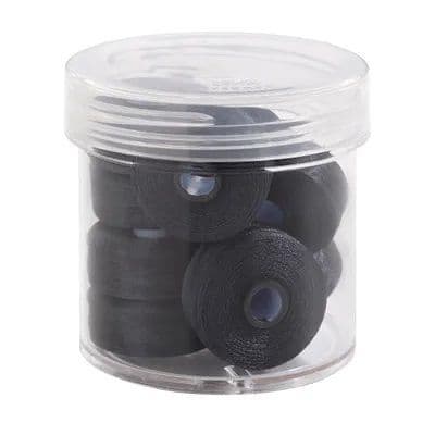 Magna Glide Delights Navy 40wt Trilobal Polyester M Size Bobbins (Tub of 10)