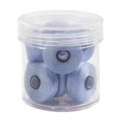 Magna Glide Delights Tar Heel 40wt Trilobal Polyester M Size Bobbins (Tub of 10)