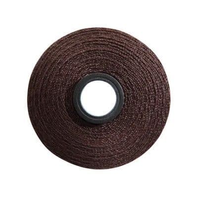 Magna Soft Dark Brown 50wt Polyester M Size Bobbins (Tub of 10)