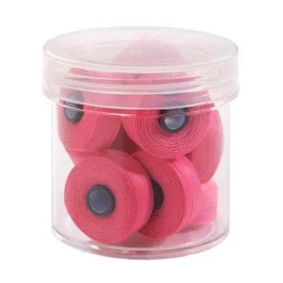 Magna Soft Rhododendron 50wt Polyester M Size Bobbins (Tub of 10)
