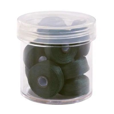 Magna Soft Totem Green 50wt Polyester M Size Bobbins (Tub of 10)
