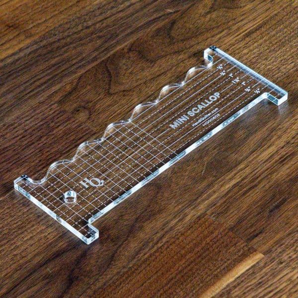 Mini Scallop Ruler