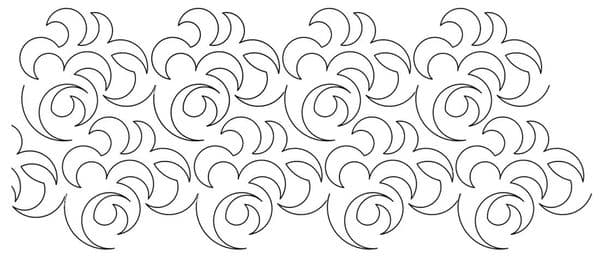 Overall Swirl Stencil