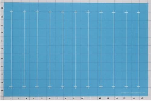 Parallel Lines 1½" Width Stencil