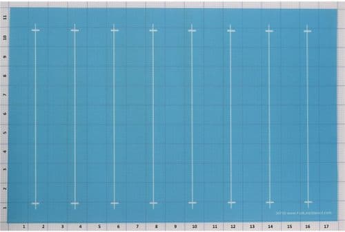 Parallel Lines 2" Width Stencil