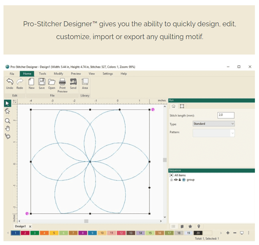 Pro-Stitcher Designer Zoom Class with Susan Manry - 12 month class ...