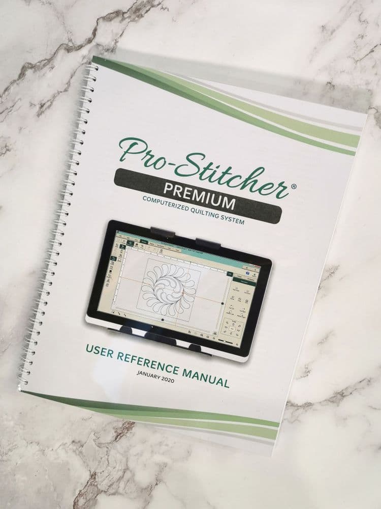 Pro-Stitcher Premium User Reference Manual