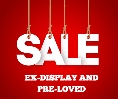 SALE Ex-Display & Preloved Sewing Machines