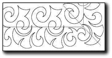 Sassy Pantograph (7¾" x 10')