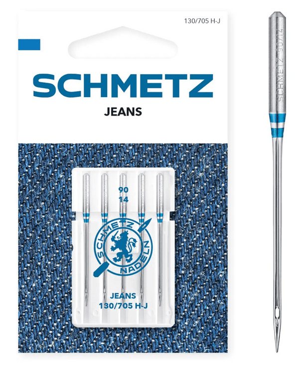 Schmetz Jeans/Denim Needles size 90/14 Pack of 5