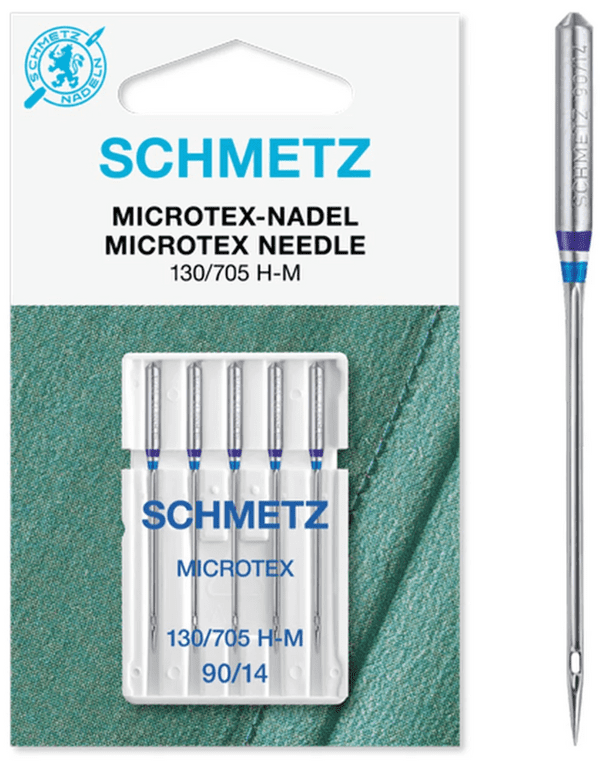 Schmetz Microtex Needles Size 90/14 Pack of 5