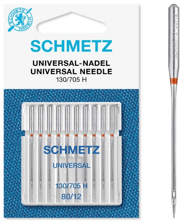 Schmetz Universal Needles Size 80/12 Pack of 10