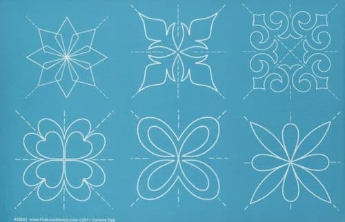 Score of Four Stencil