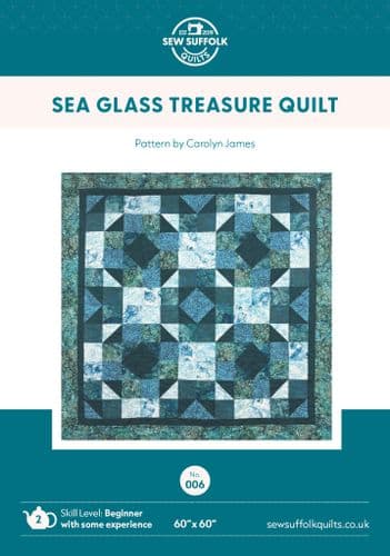 Sea Glass Treasure Quilt Pattern
