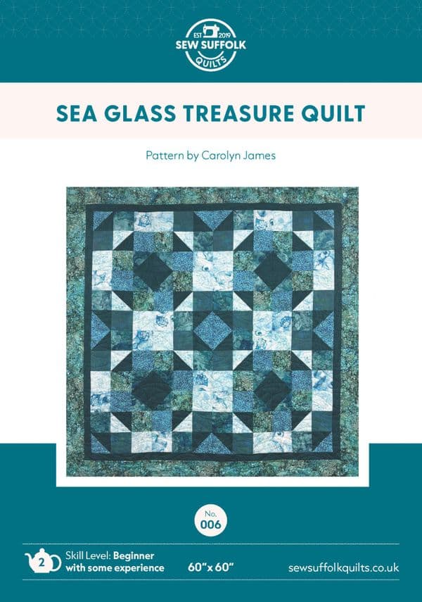 Sea Glass Treasure Quilt Pattern