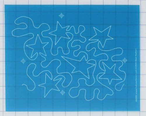 Seeing Stars Over-all (Small) Stencil
