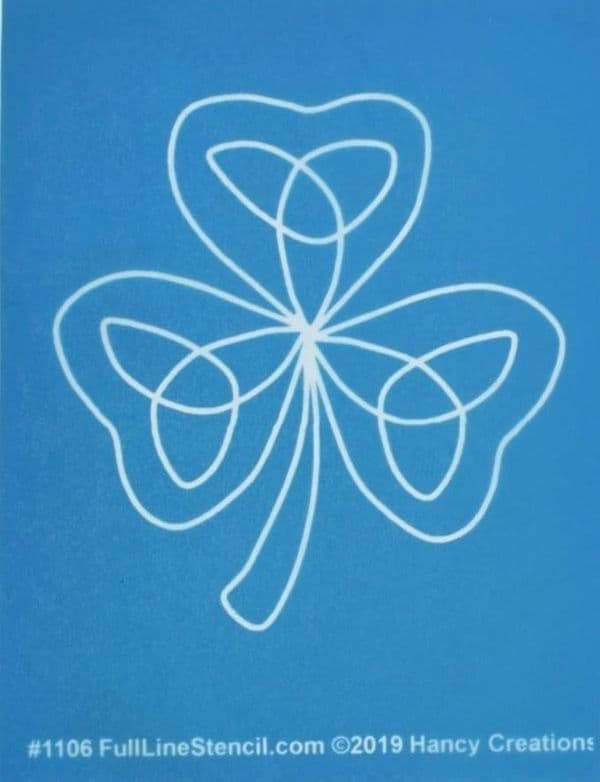 Shamrock Charm Stencil