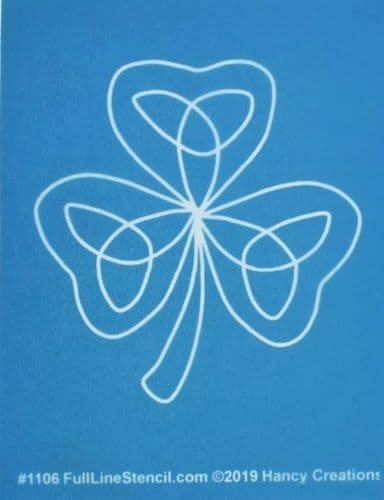 Shamrock Charm Stencil