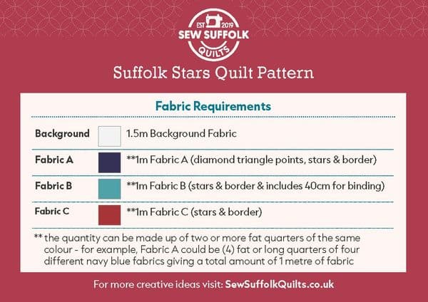 Suffolk Stars Quilt Pattern