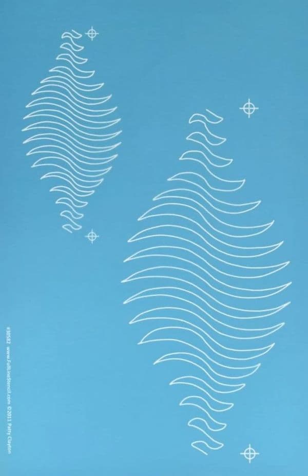 Tiger Stripes Stencil (12