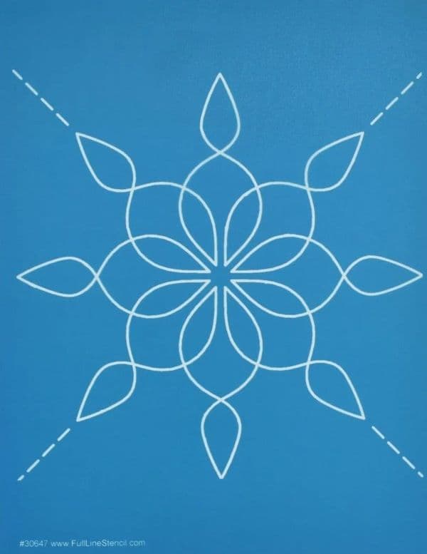 Twister 3 Array Stencil