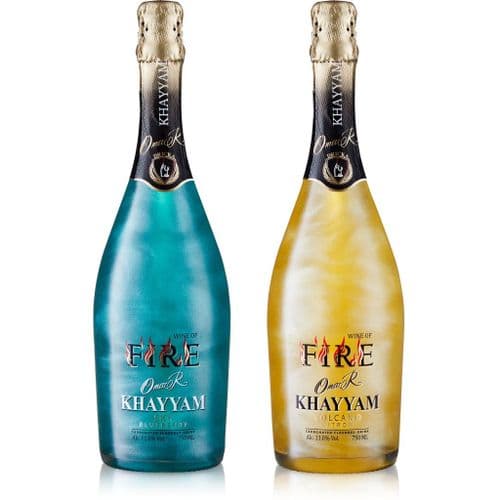 Fire Sky & Fire Volcano Premium Sparkling Wine With Visual Effect - Value Pack