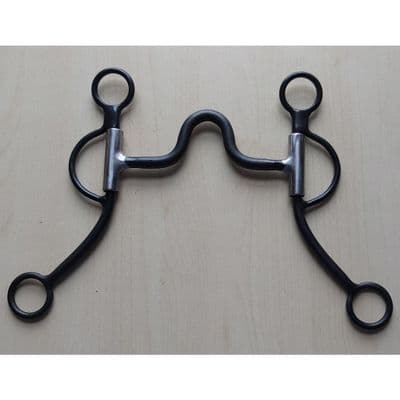 Black Steel Medium Port Grazer Bit