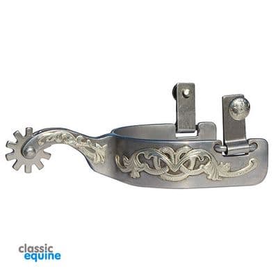 Bob Avila Medium Shank Floral Spur