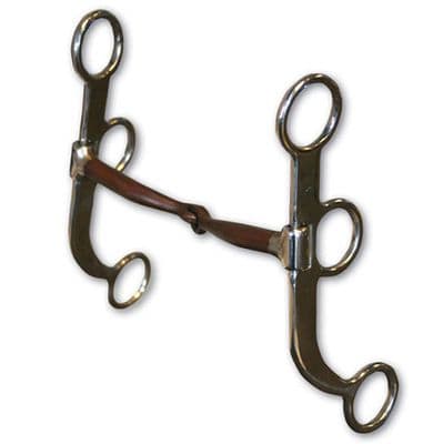 Bob Avila Training Shank Snaffle Bit