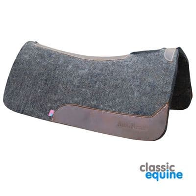 Contoured Western Felt Saddle Pad - 1 inch